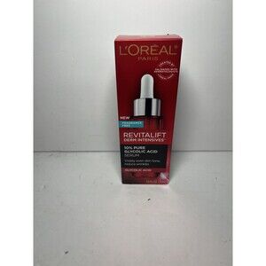 L'Oreal REVITALIFT DERM INTENSIVES 10% Pure Glycolic Acid SERUM NIGHT 1.0 FL OZ